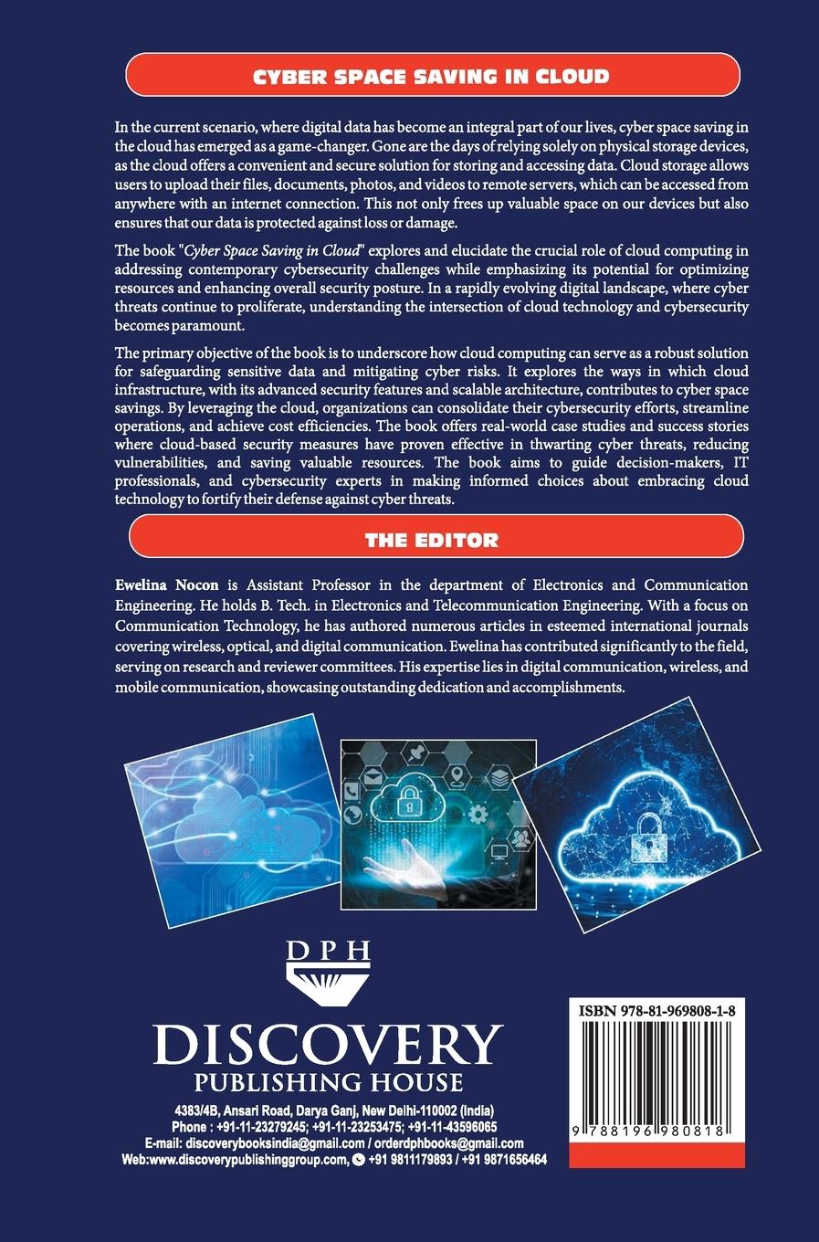 Rückseitencover Cyber Space Saving in Cloud