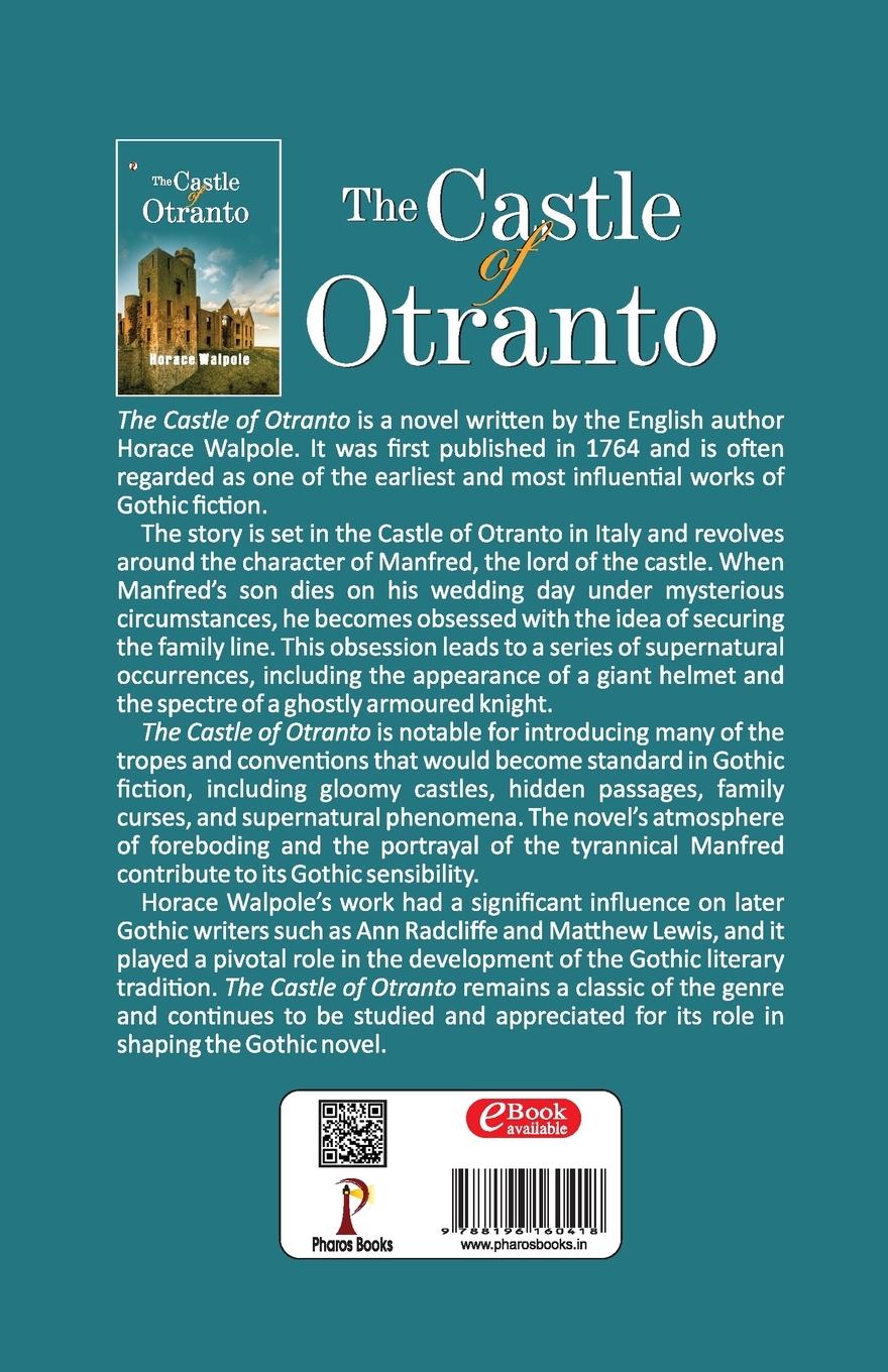 Rückseitencover The Castle of Otranto