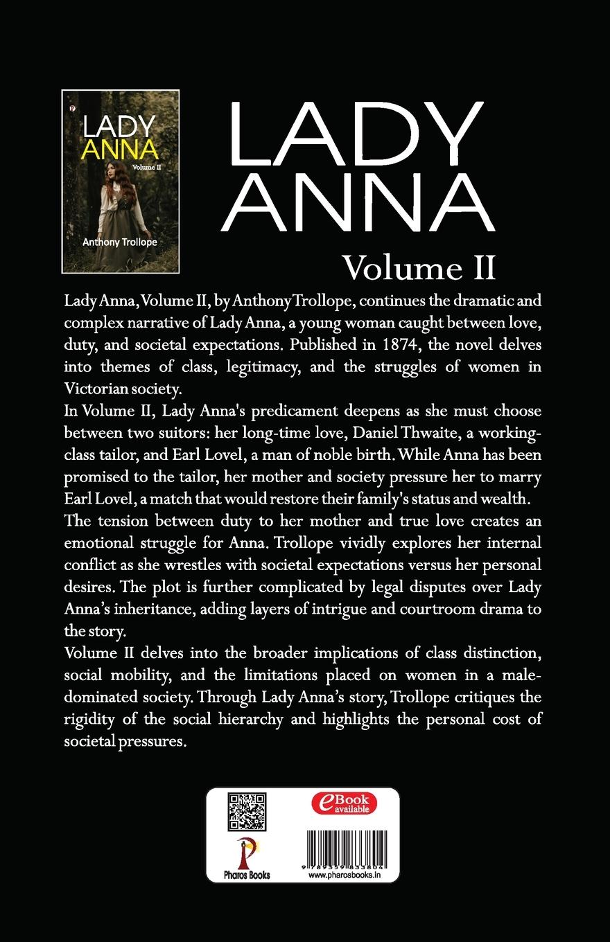 Rückseitencover Lady Anna