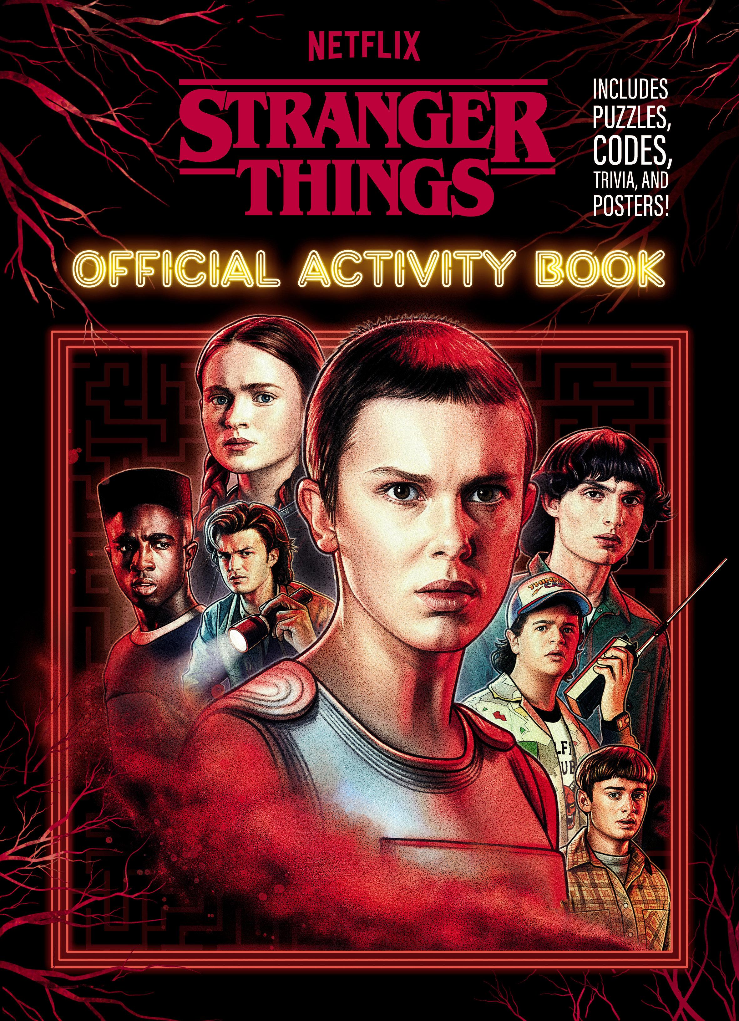 Vorderes Coverbild Stranger Things Official Activity Book