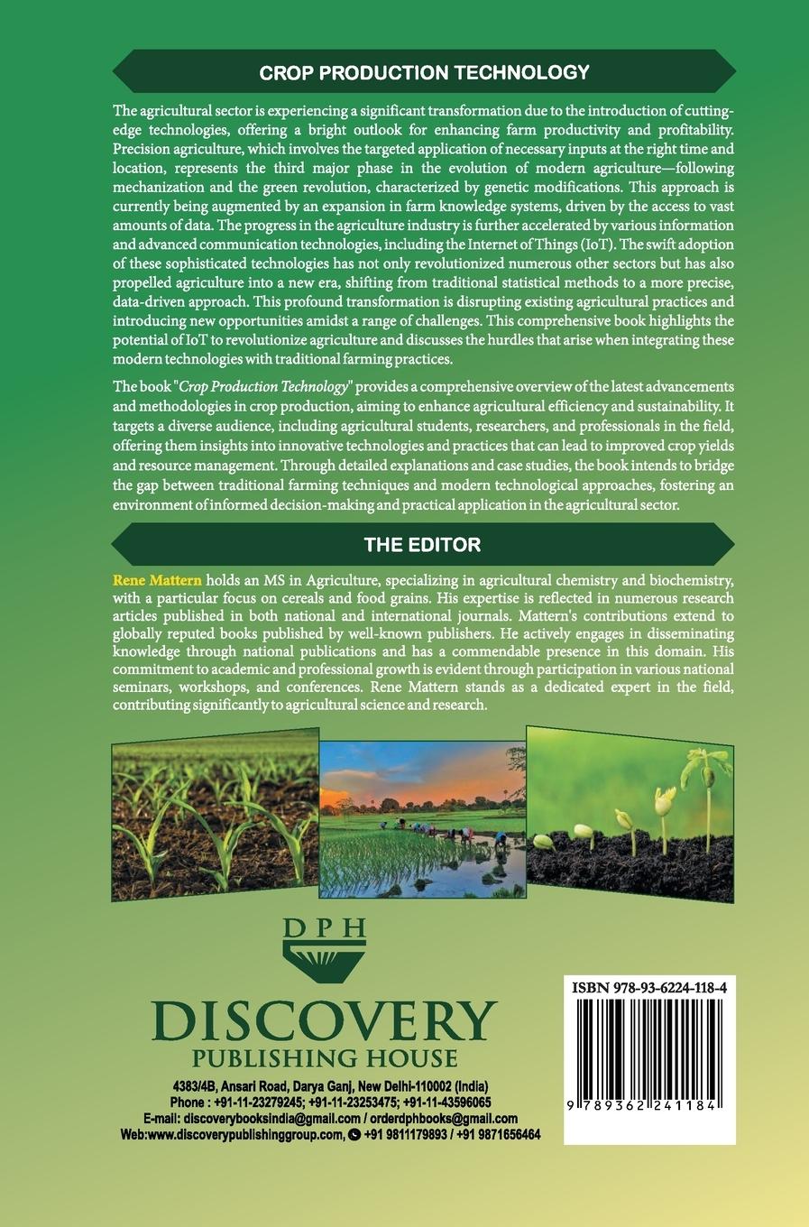 Rückseitencover Crop Production Technology