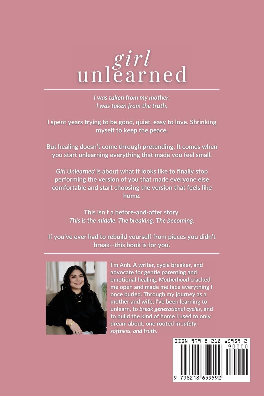 Rückseitencover Girl Unlearned