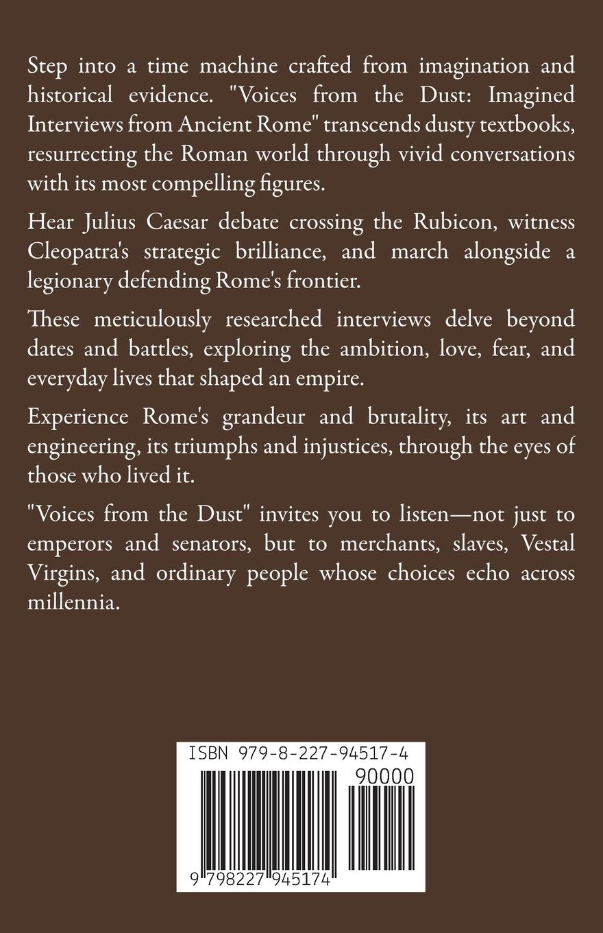 Rückseitencover Voices from the Dust