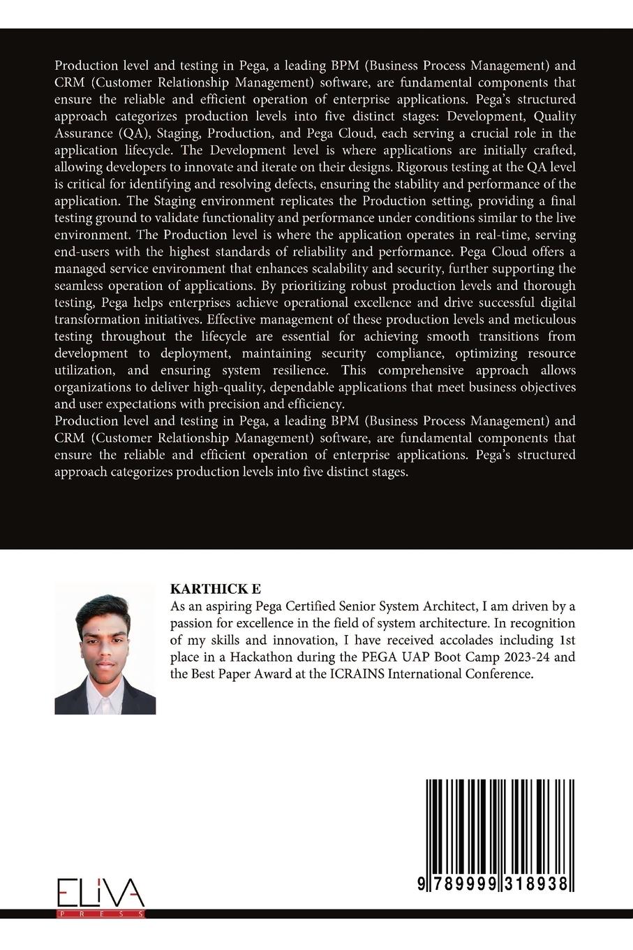 Rückseitencover Production level in Pega