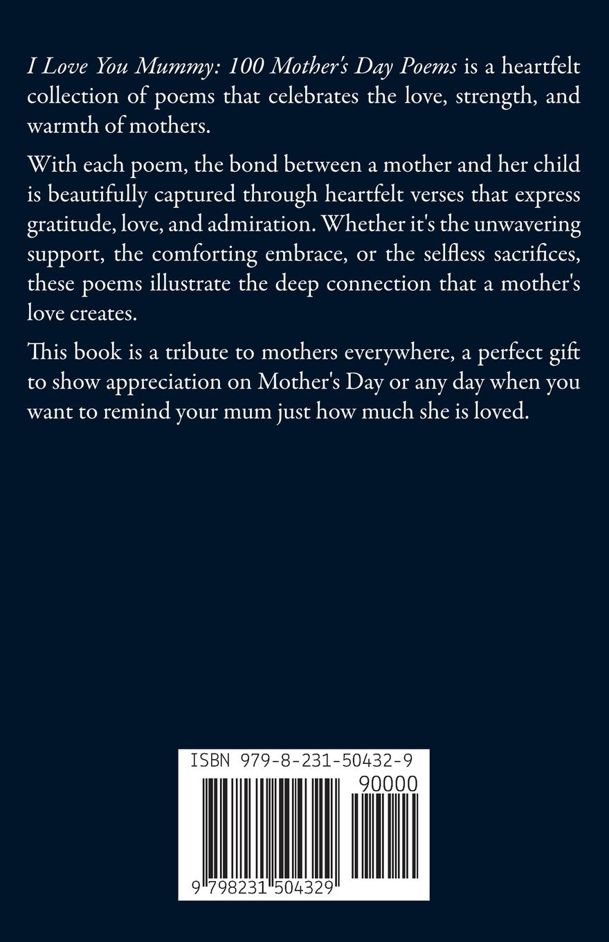 Rückseitencover I Love You Mummy