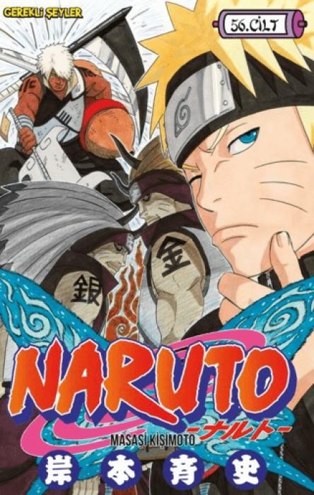 Vorderes Coverbild Naruto 56. Cilt