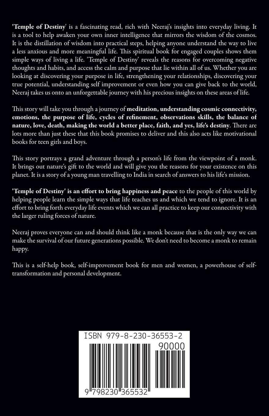 Rückseitencover Temple of Destiny