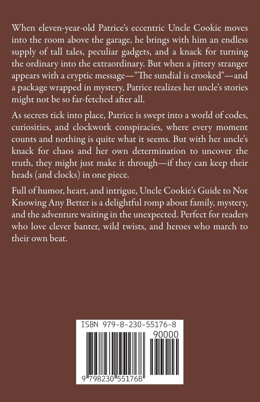 Rückseitencover Uncle Cookie's Guide to Not Knowing Any Better