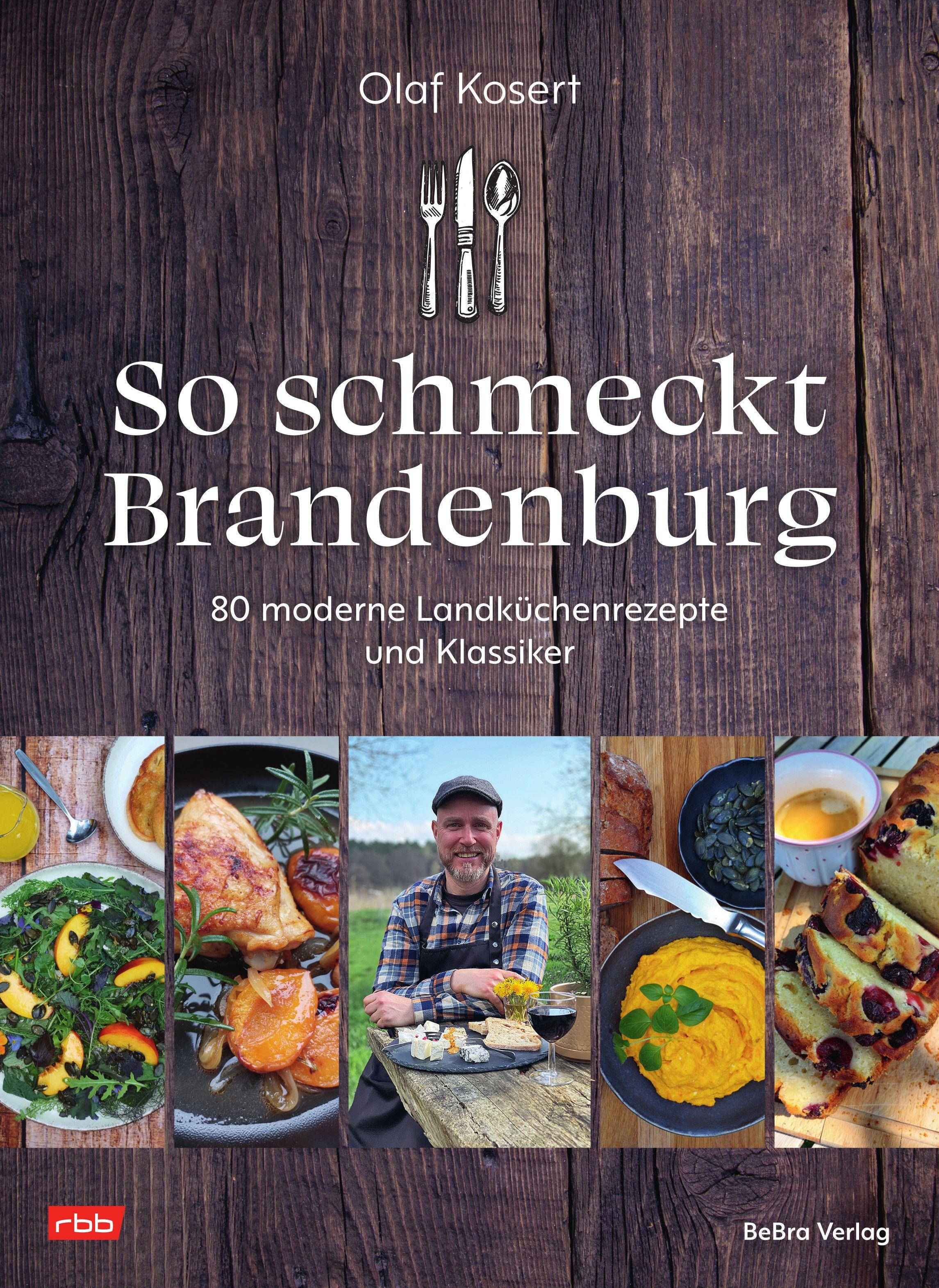 Vorderes Coverbild So schmeckt Brandenburg