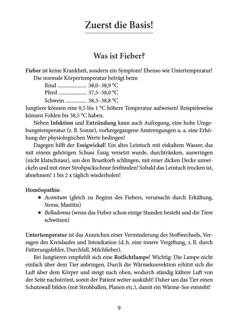 Beispielinhalt (Bild) Der kleine Taschentierarzt