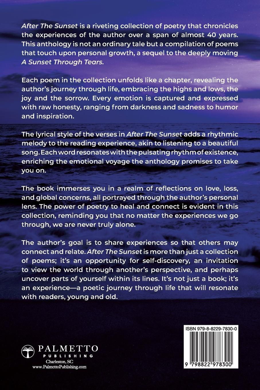 Rückseitencover After The Sunset