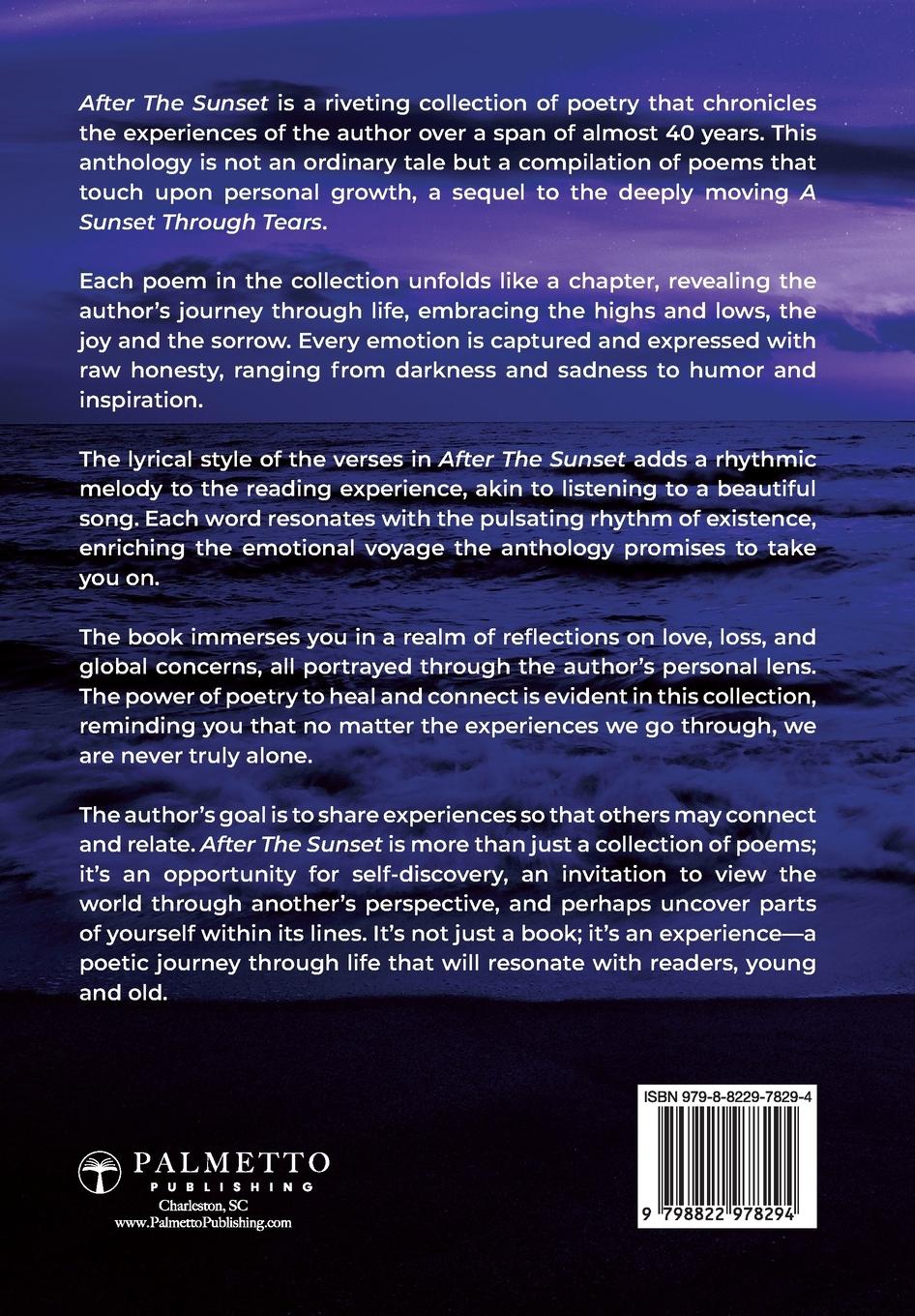 Rückseitencover After The Sunset