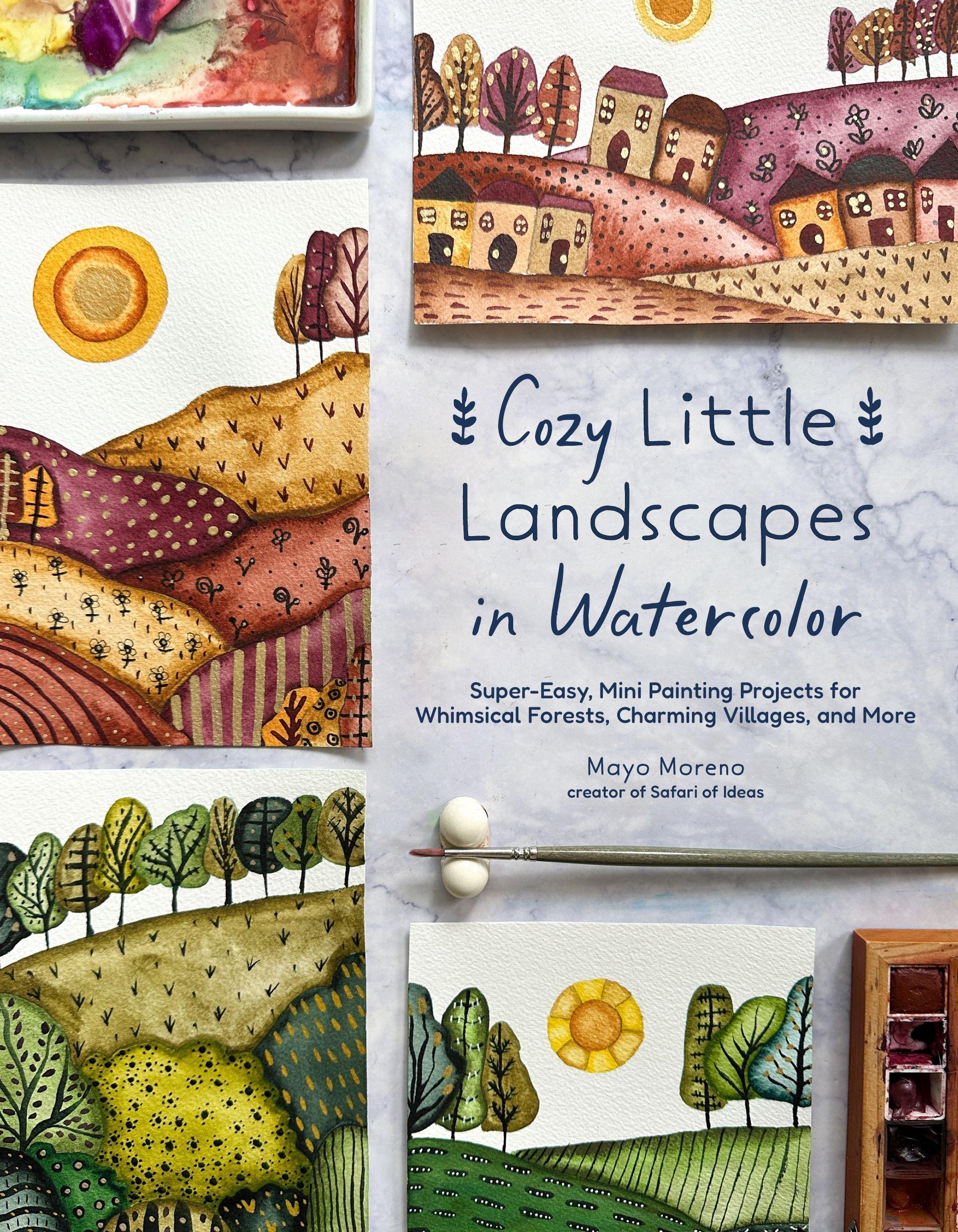 Vorderes Coverbild Cozy Little Landscapes in Watercolor