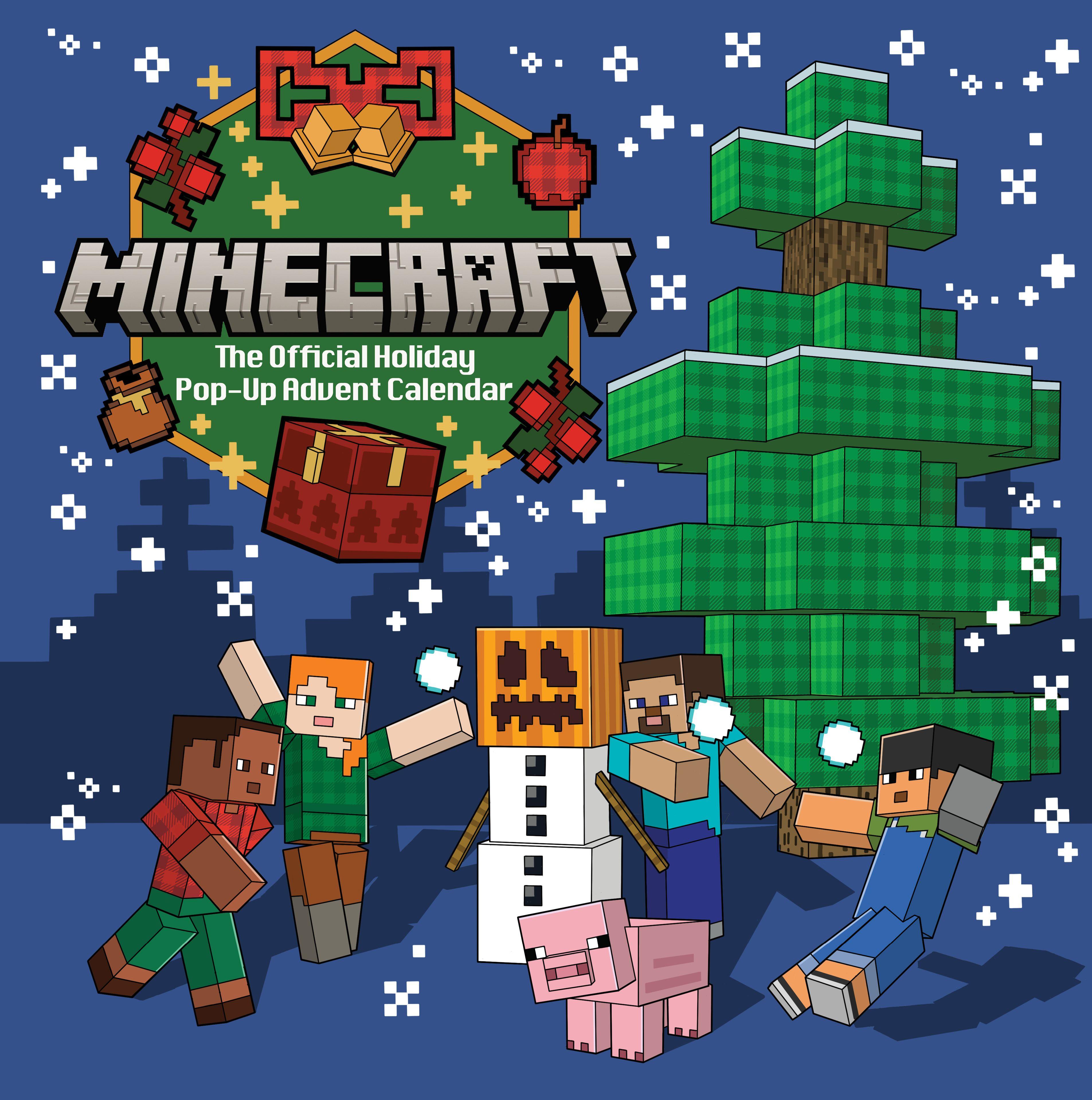 Vorderes Coverbild Minecraft: The Official Holiday Pop-Up Advent Calendar