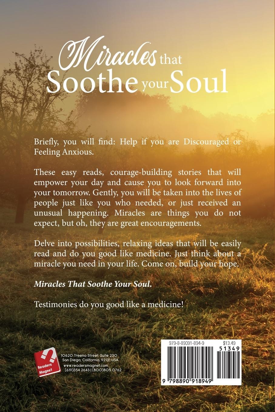Rückseitencover Miracles that Soothe Your Soul