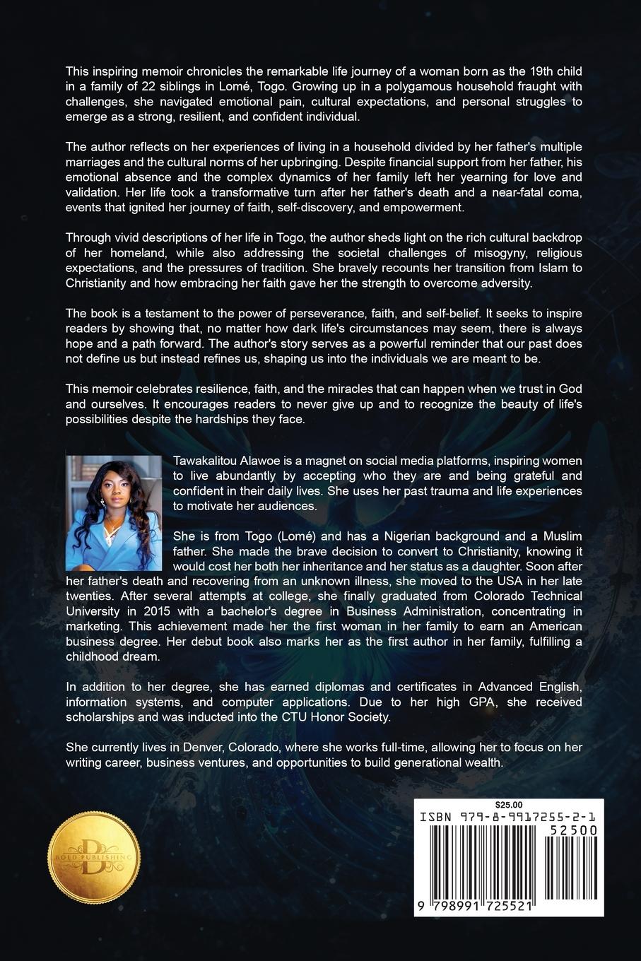 Rückseitencover RISING FROM ASHES TO GLORY