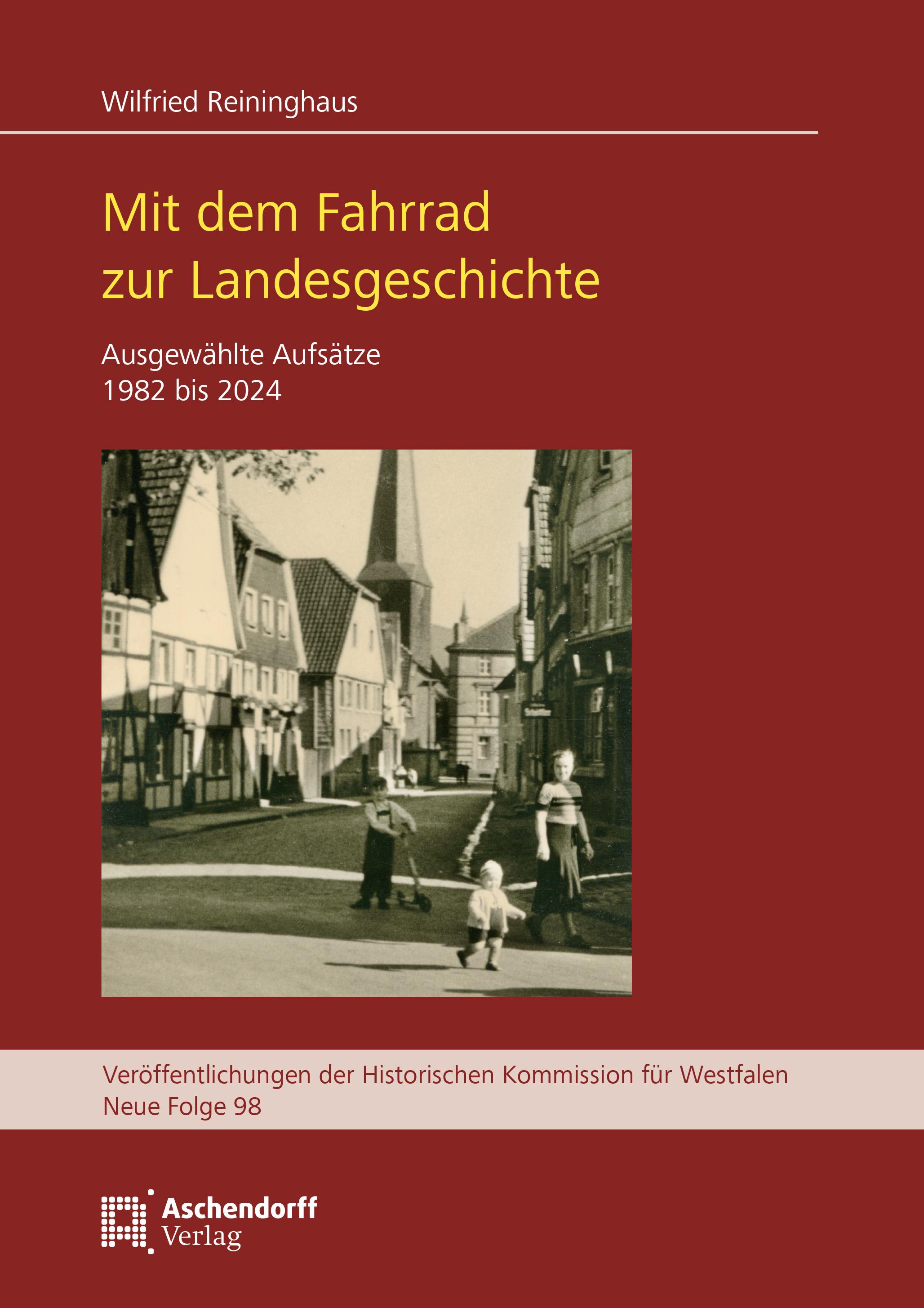 Vorderes Coverbild Mit dem Fahrrad zur Landesgeschichte