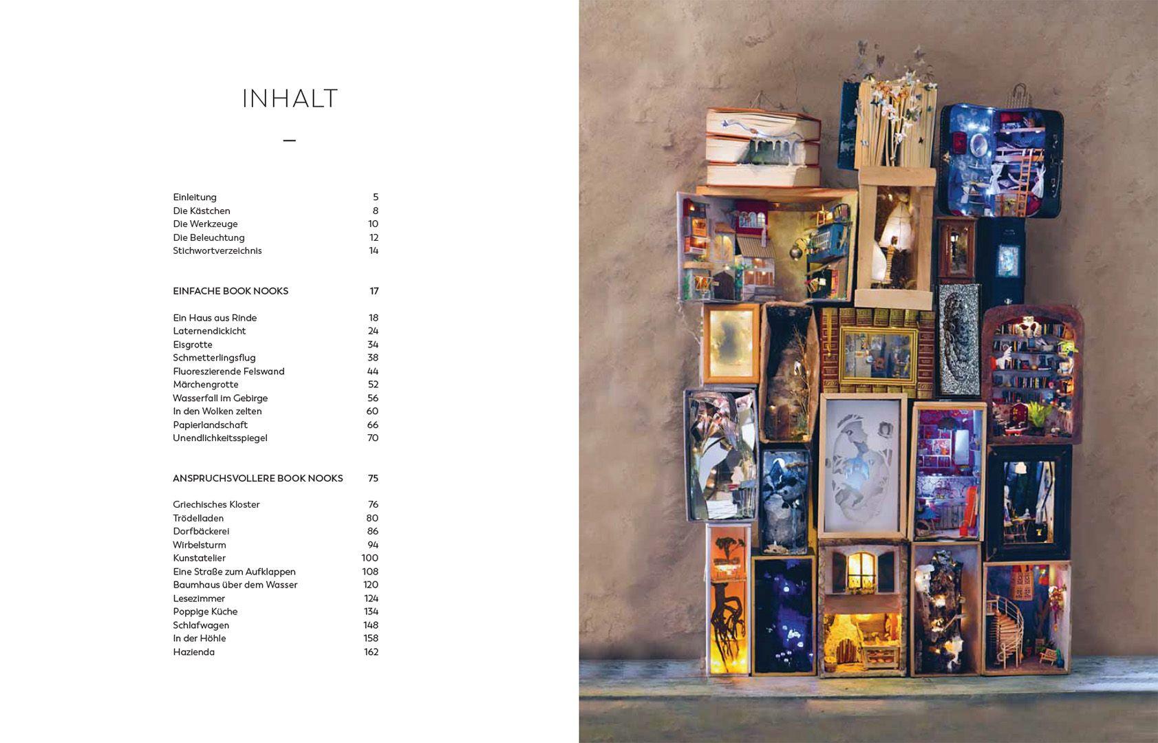 Beispielinhalt (Bild) Magische Book Nooks