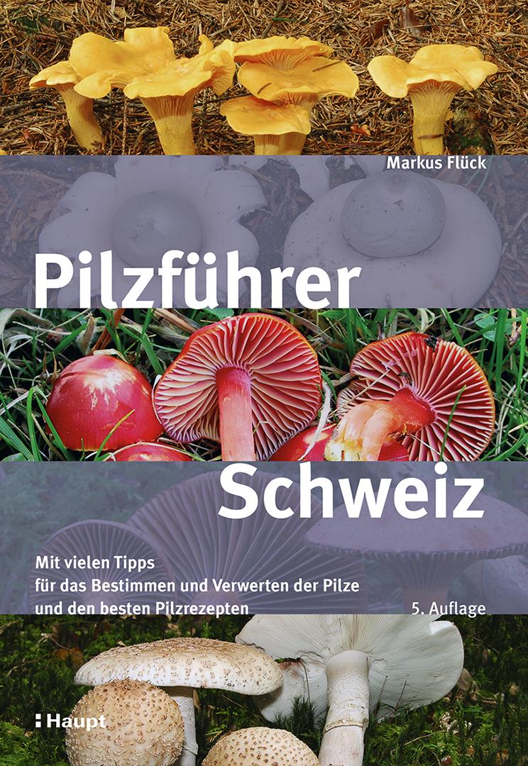 Vorderes Coverbild Pilzführer Schweiz