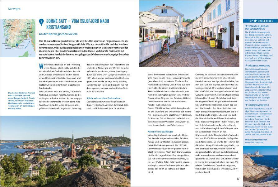 Beispielinhalt (Bild) Das Reisebuch Skandinavien