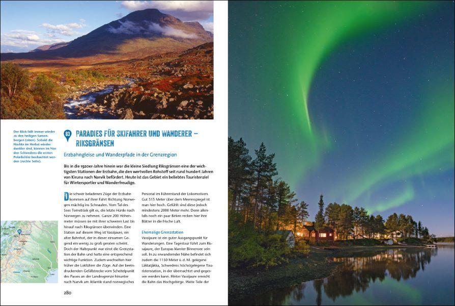 Beispielinhalt (Bild) Das Reisebuch Skandinavien