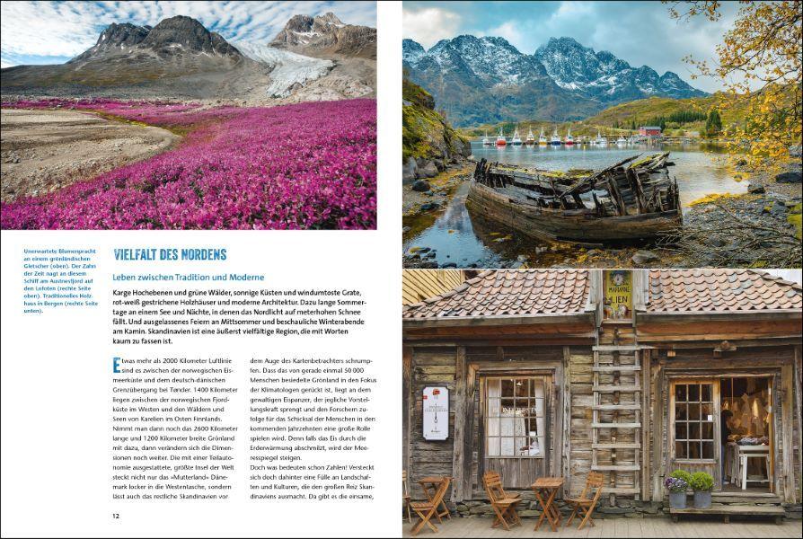 Beispielinhalt (Bild) Das Reisebuch Skandinavien