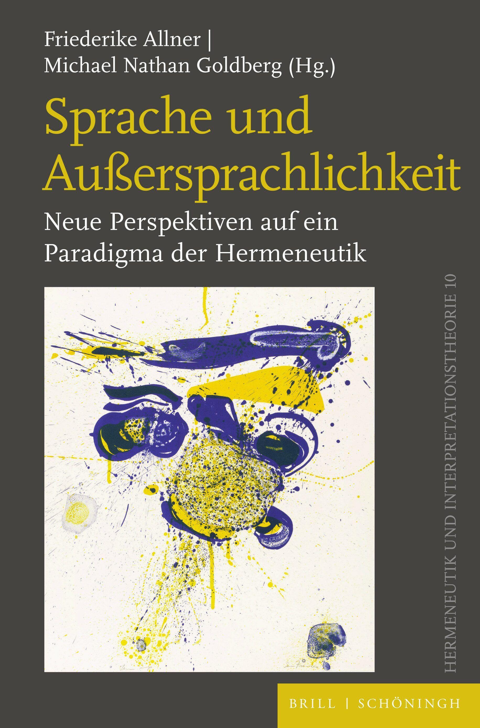 Vorderes Coverbild Sprache und Außersprachlichkeit