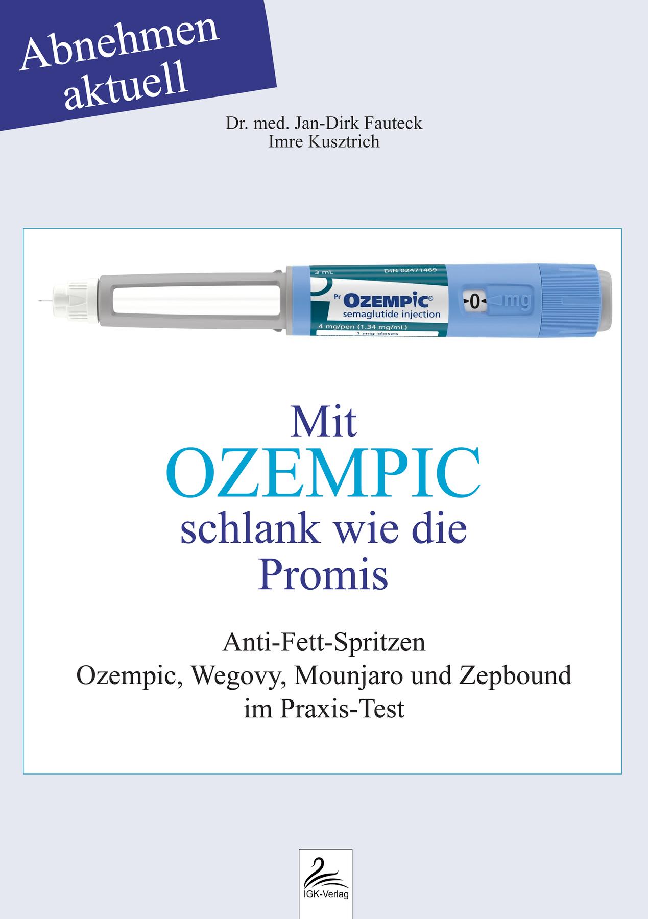 Vorderes Coverbild Mit OZEMPIC schlank wie die Promis