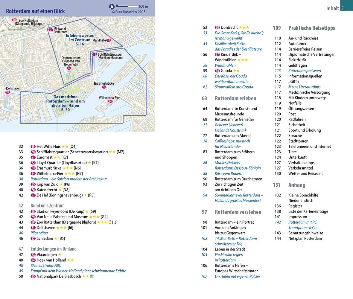 Beispielinhalt (Bild) Reise Know-How CityTrip Rotterdam