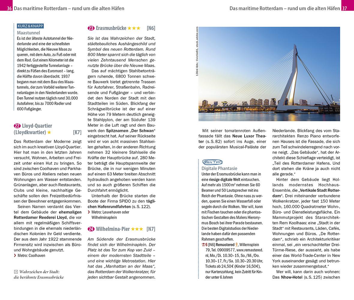 Beispielinhalt (Bild) Reise Know-How CityTrip Rotterdam