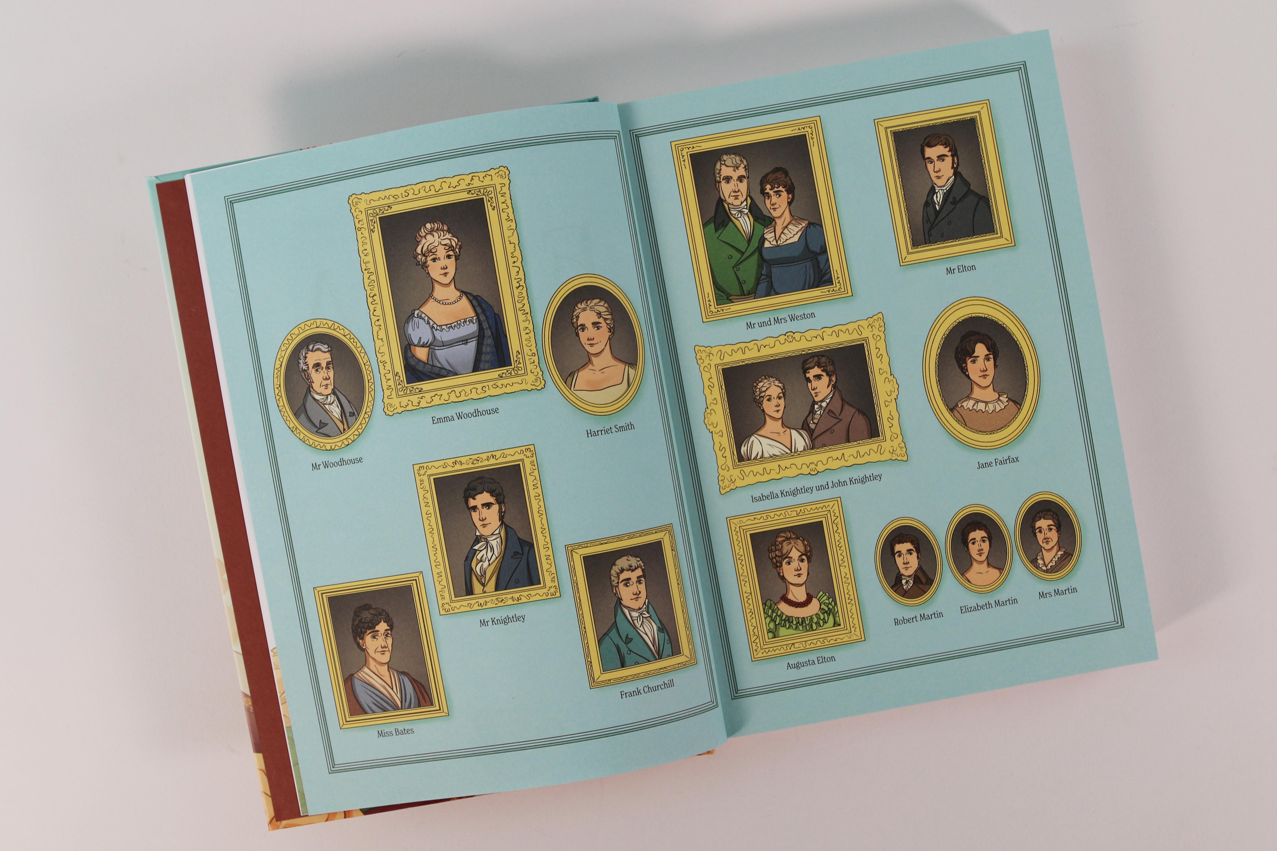 Beispielinhalt (Bild) Emma - Die Graphic Novel nach Jane Austen