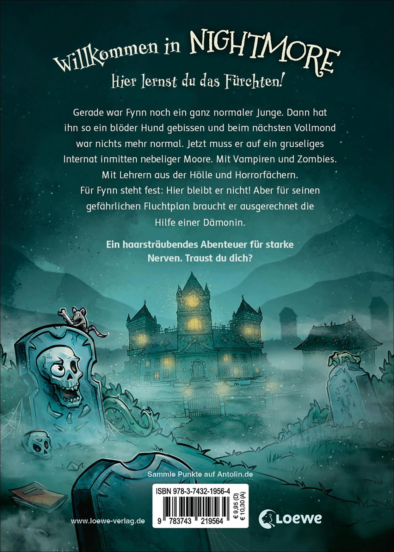 Beispielinhalt (Bild) Nightmore - Das gruseligste Internat der Welt (Band 1)