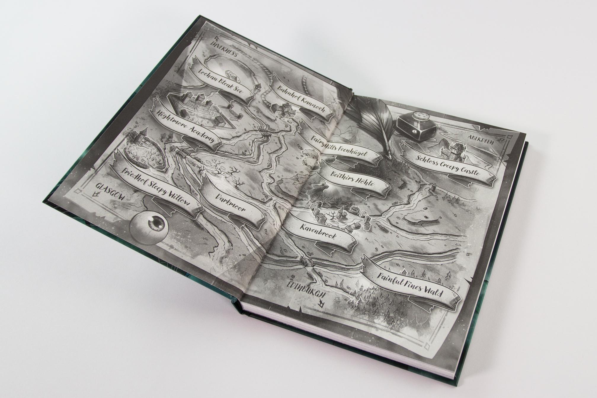 Beispielinhalt (Bild) Nightmore - Das gruseligste Internat der Welt (Band 1)