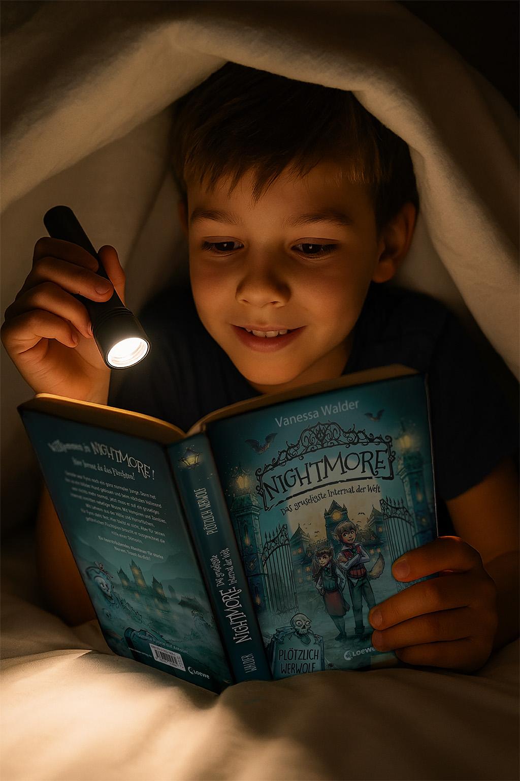 Beispielinhalt (Bild) Nightmore - Das gruseligste Internat der Welt (Band 1)