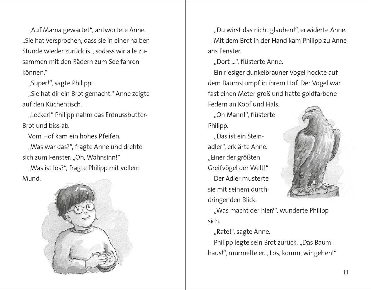 Beispielinhalt (Bild) Das magische Baumhaus (Band 63) - Die letzten Wildpferde