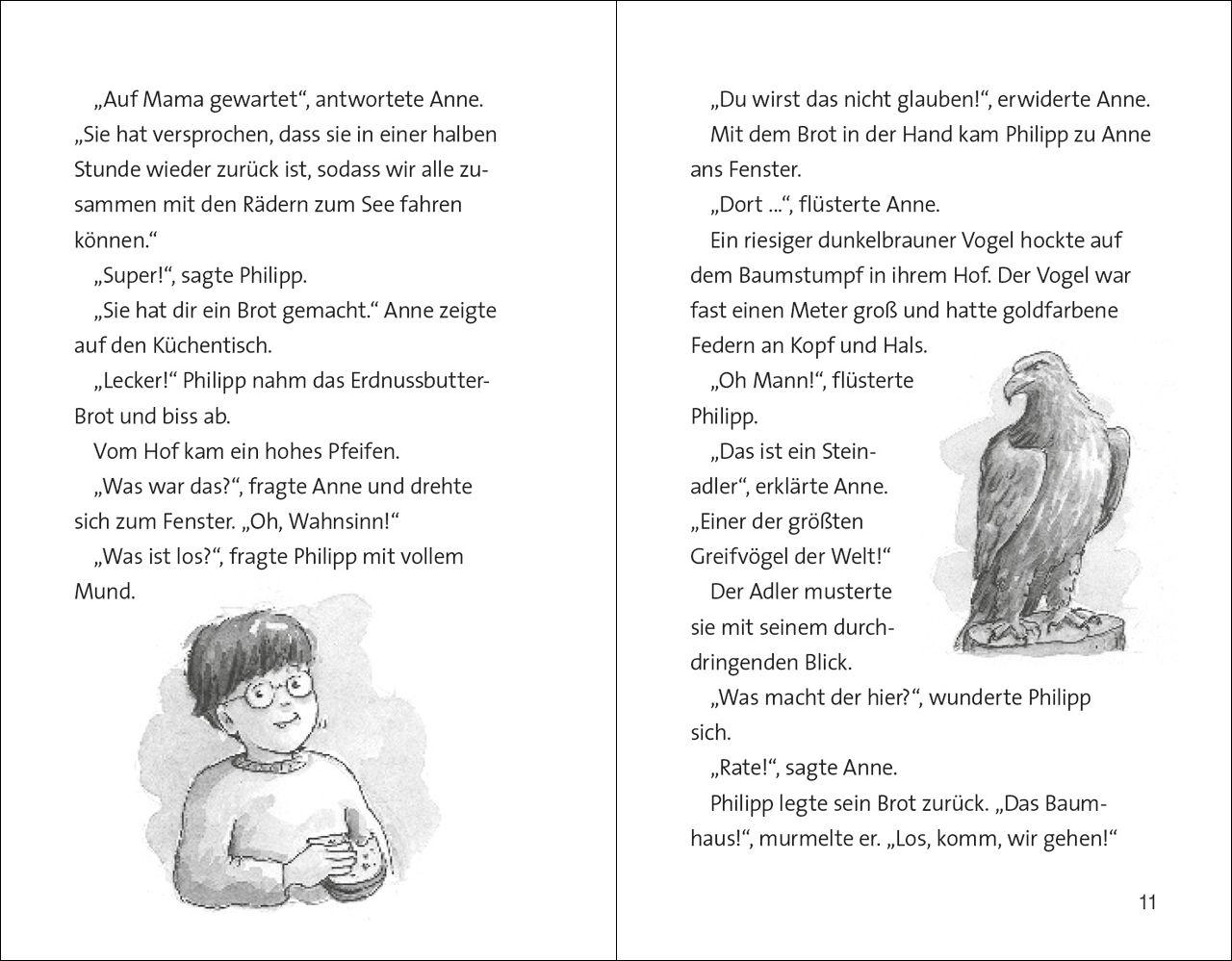 Beispielinhalt (Bild) Das magische Baumhaus (Band 63) - Die letzten Wildpferde