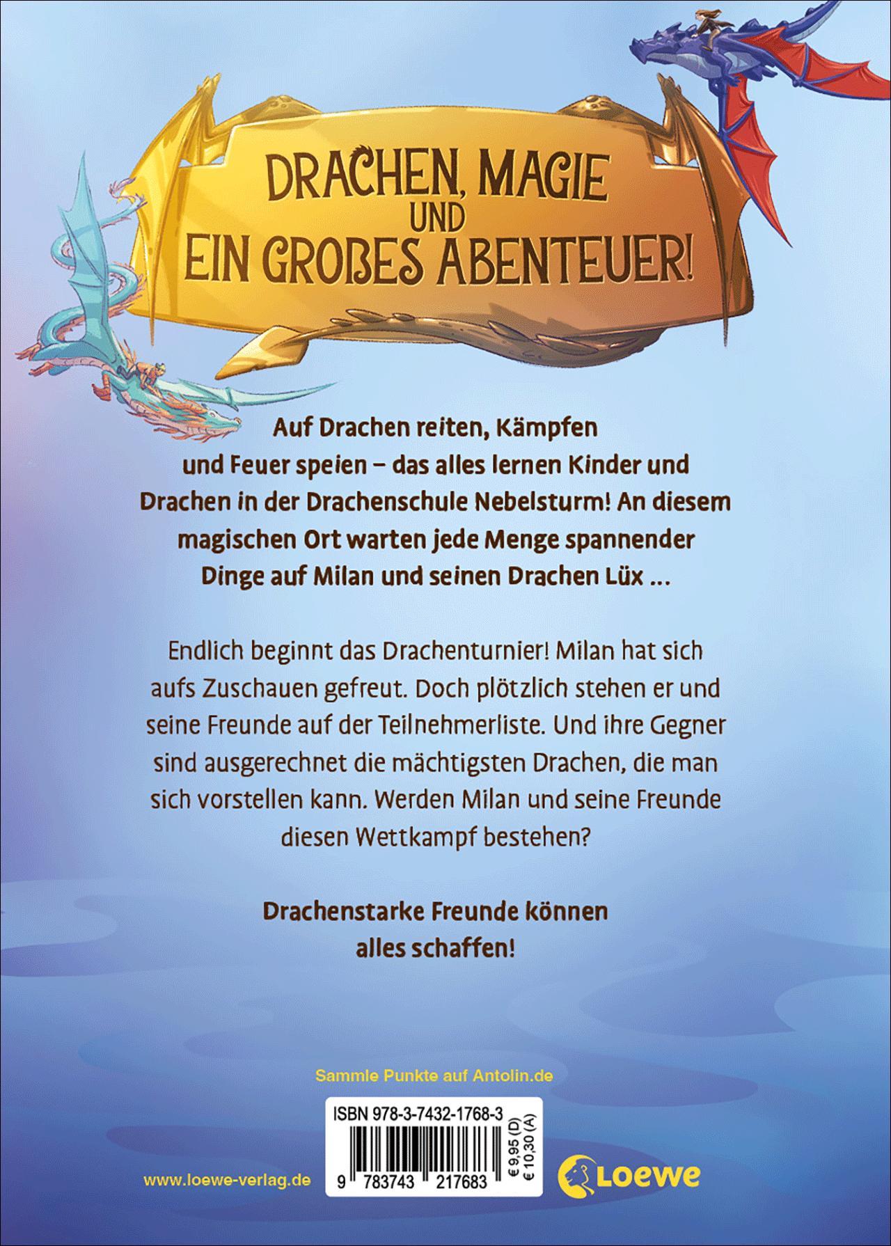 Beispielinhalt (Bild) Drachenschule Nebelsturm (Band 3) - Das Turnier der Drachen