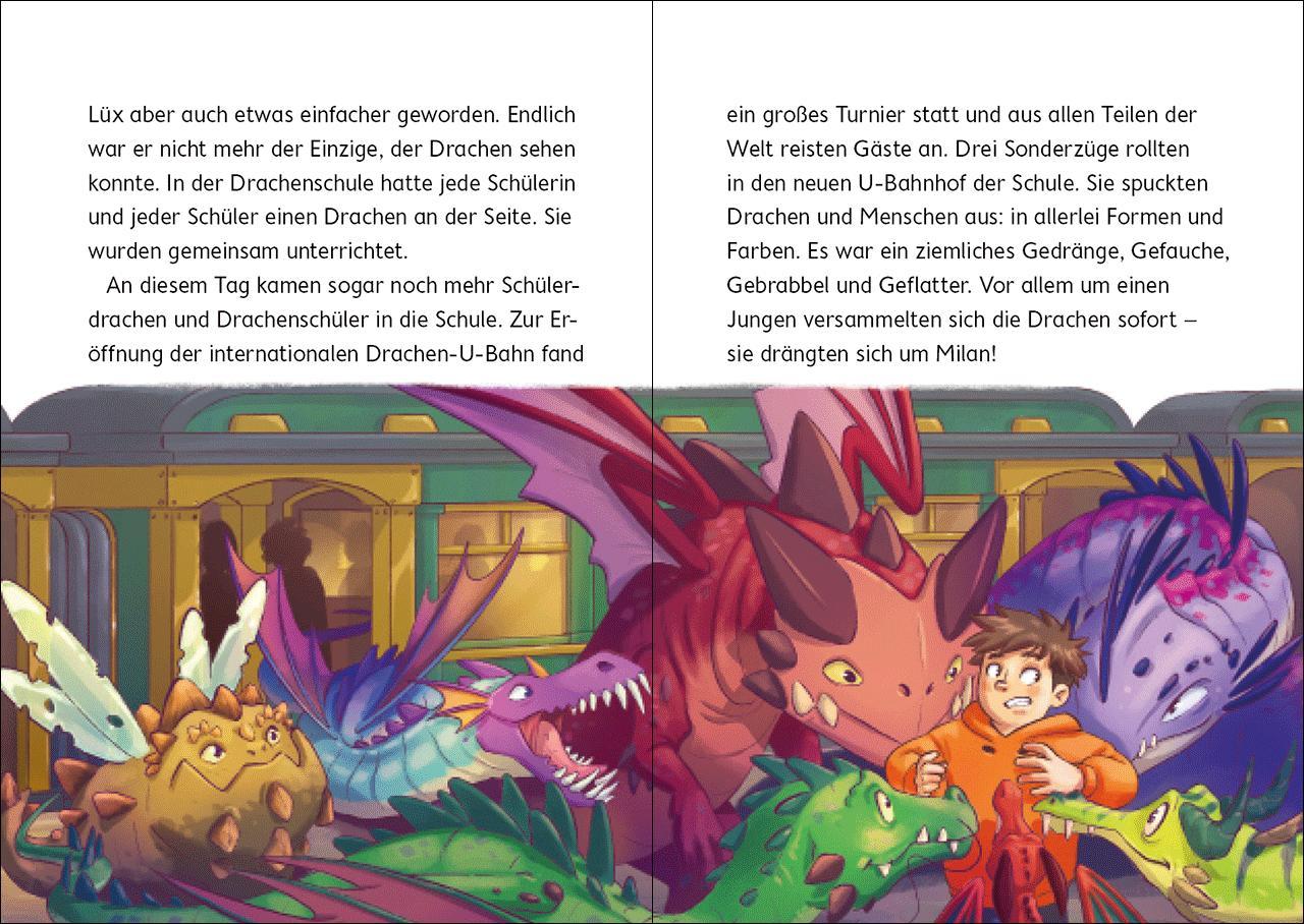 Beispielinhalt (Bild) Drachenschule Nebelsturm (Band 3) - Das Turnier der Drachen