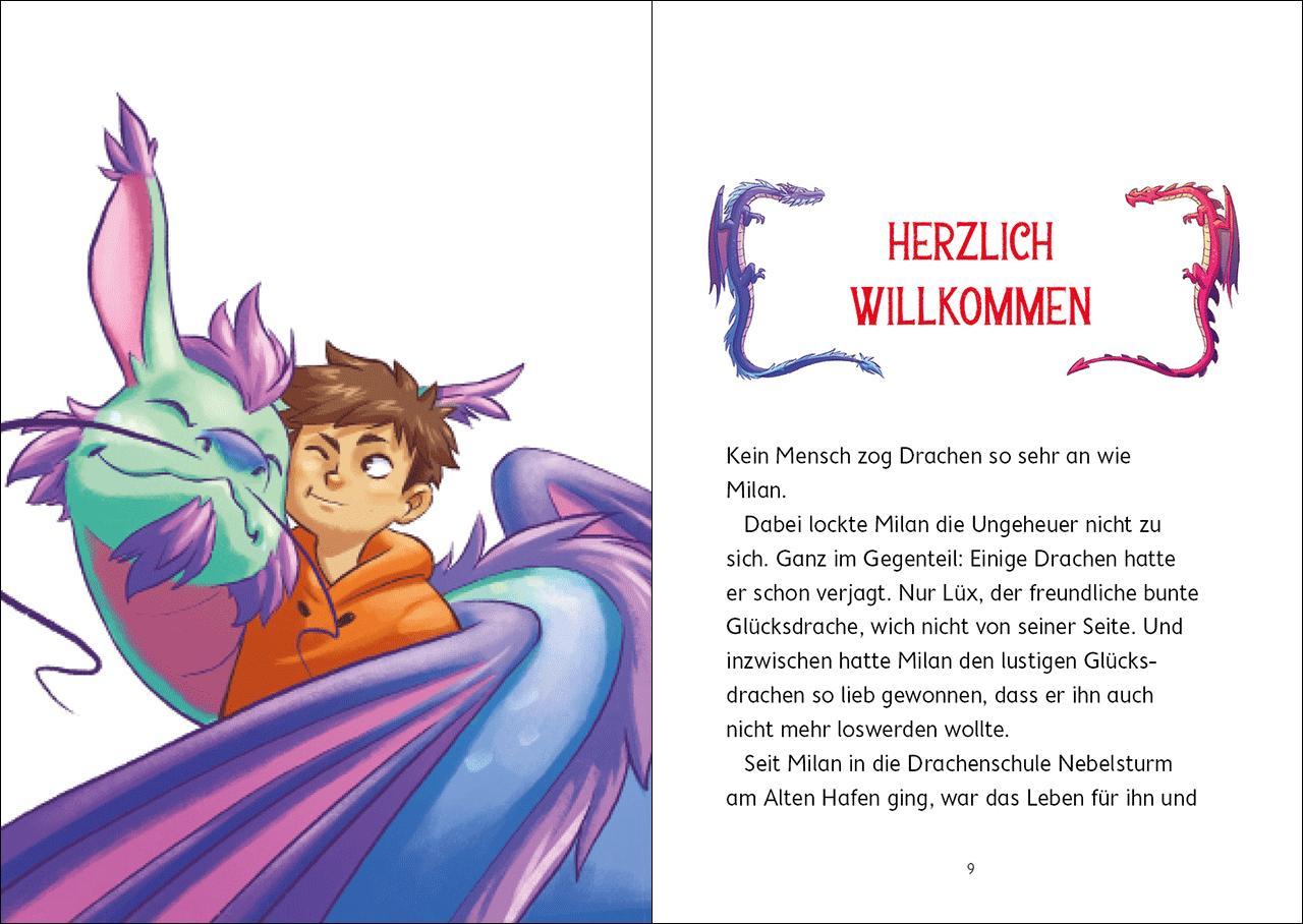 Beispielinhalt (Bild) Drachenschule Nebelsturm (Band 3) - Das Turnier der Drachen