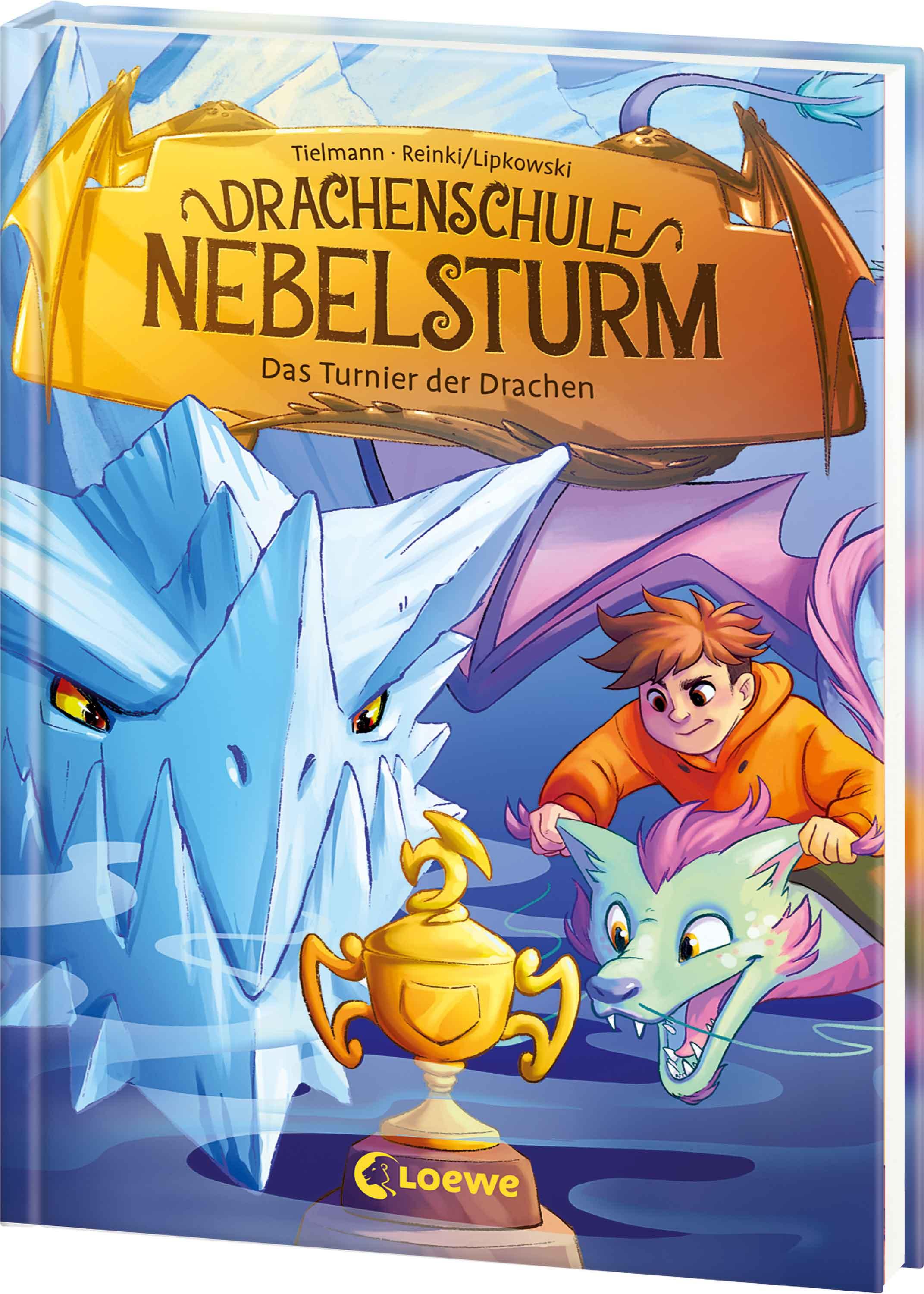 Vorderes Coverbild Drachenschule Nebelsturm (Band 3) - Das Turnier der Drachen