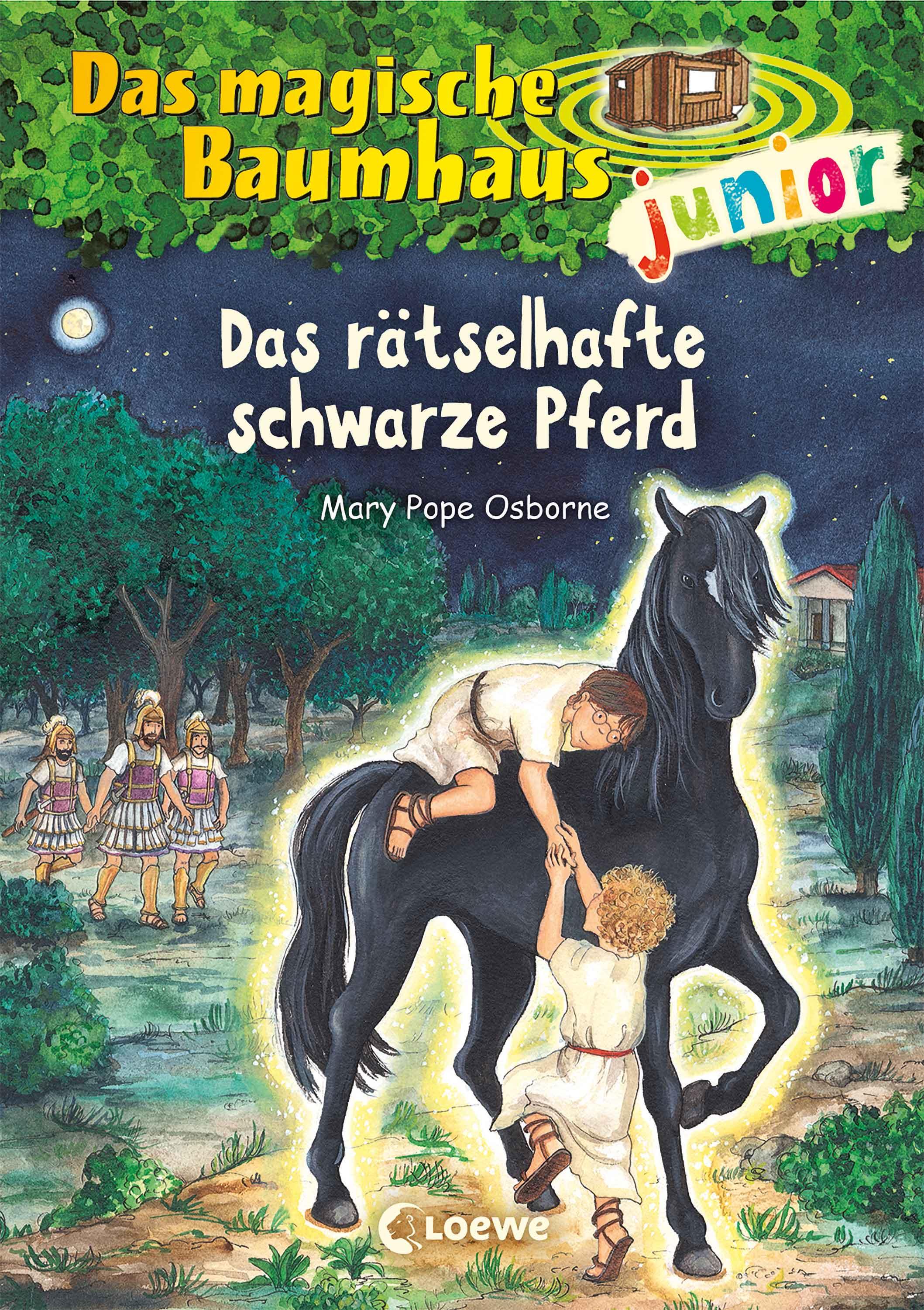 Vorderes Coverbild Das magische Baumhaus junior (Band 42) - Das rätselhafte schwarze Pferd