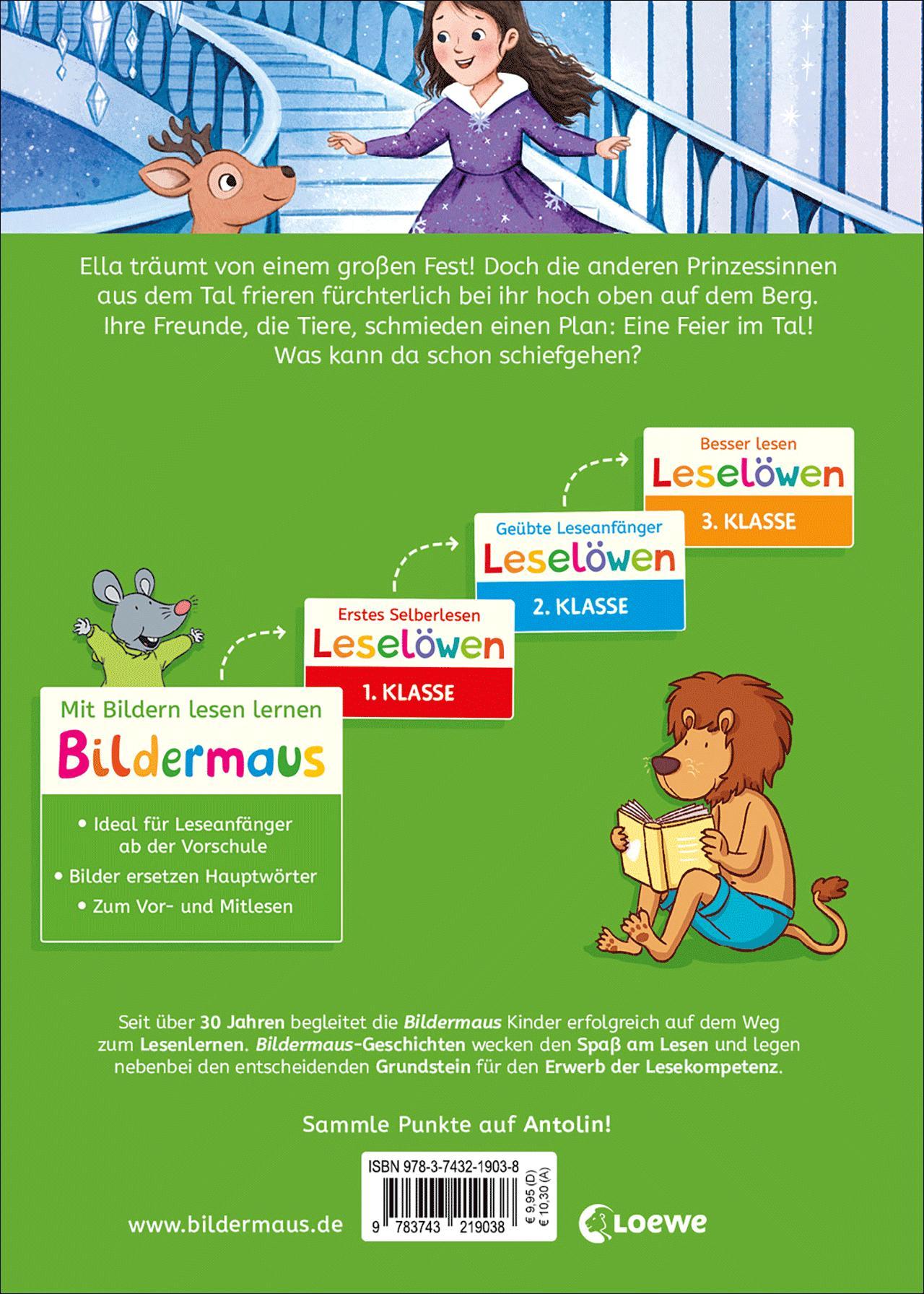 Beispielinhalt (Bild) Bildermaus - Die kleine Eisprinzessin