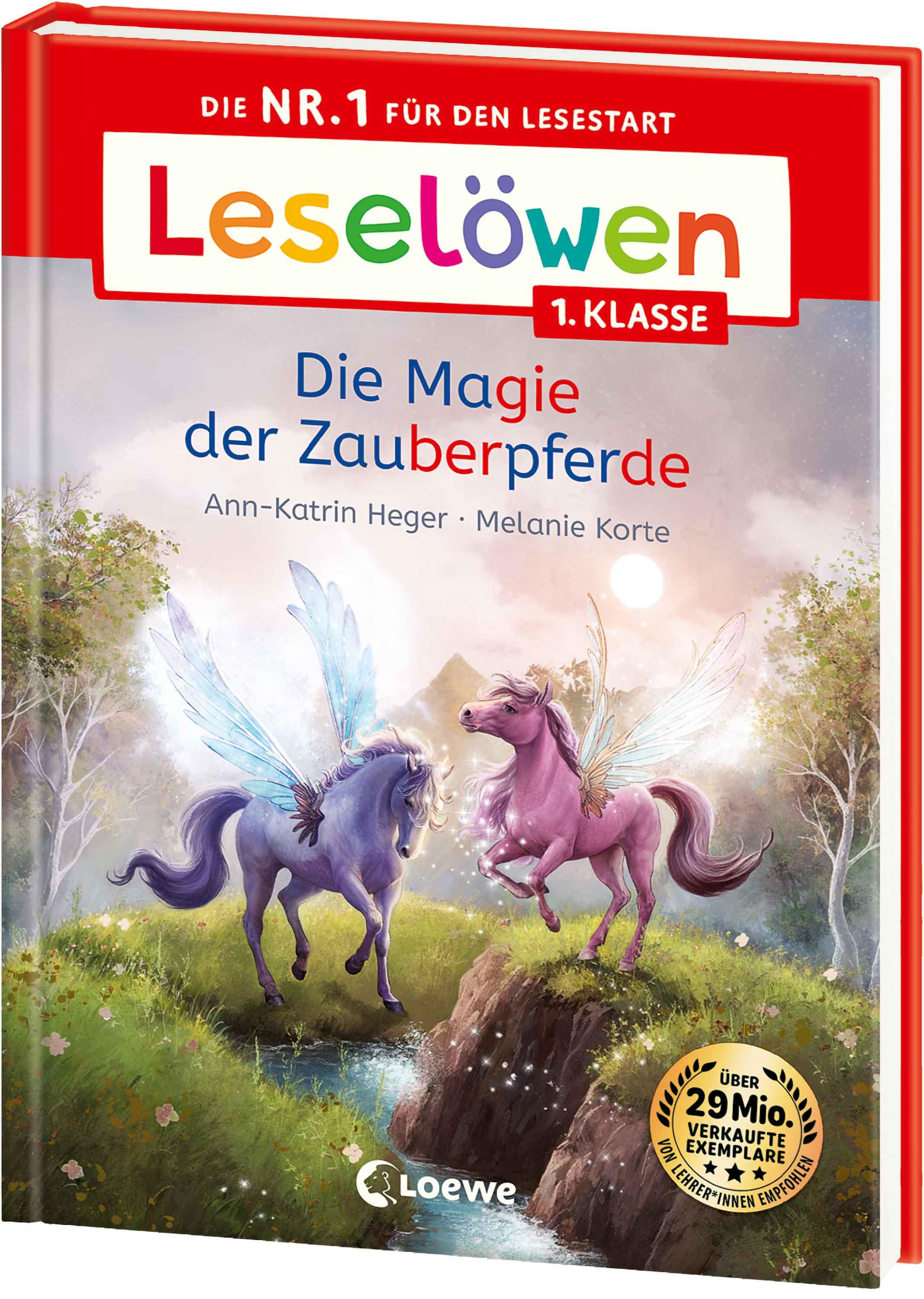 Vorderes Coverbild Leselöwen 1. Klasse - Die Magie der Zauberpferde