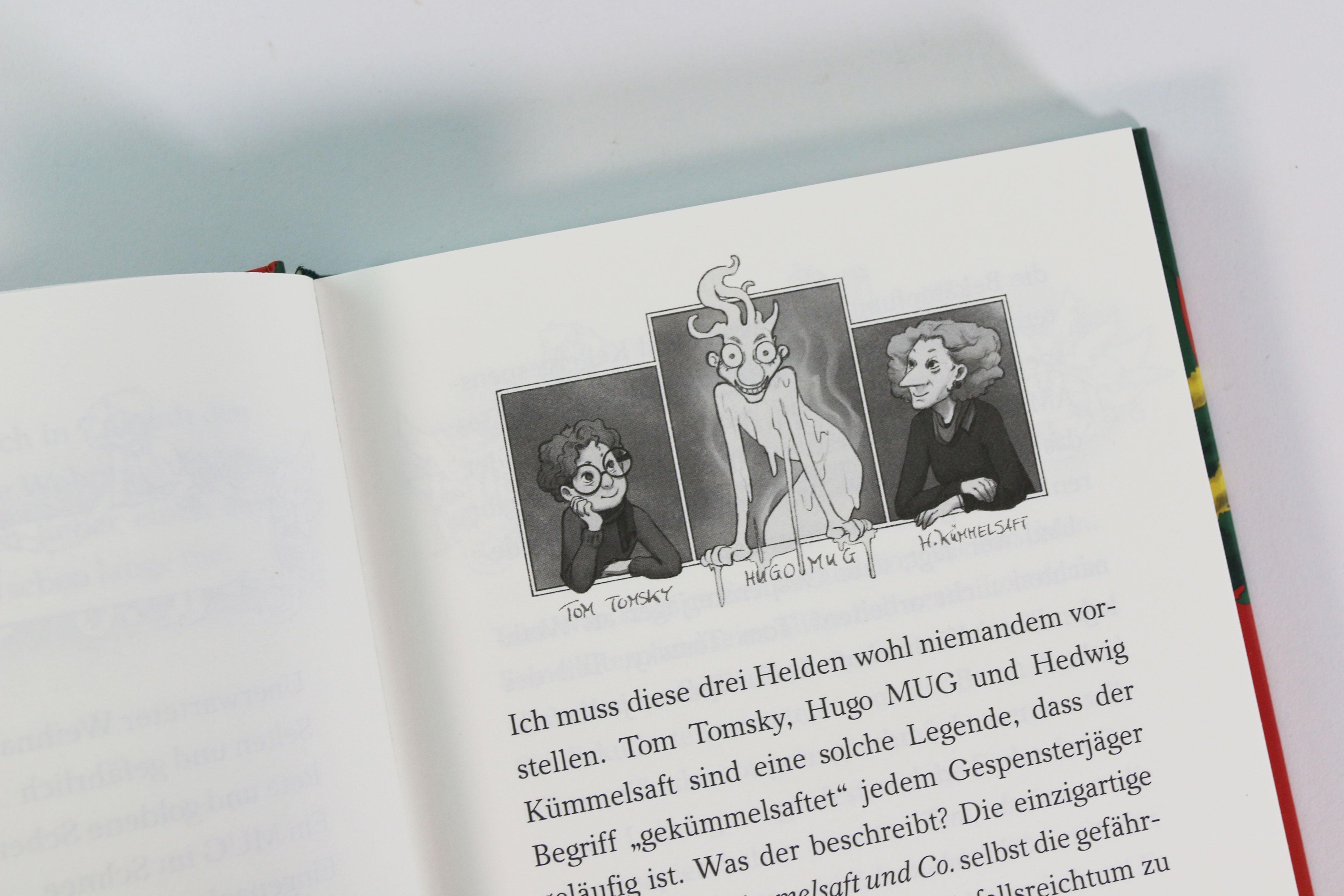 Beispielinhalt (Bild) Gespensterjäger und der Weihnachtsspuk (Band 5) - Mit 8 illustrierten Farbseiten