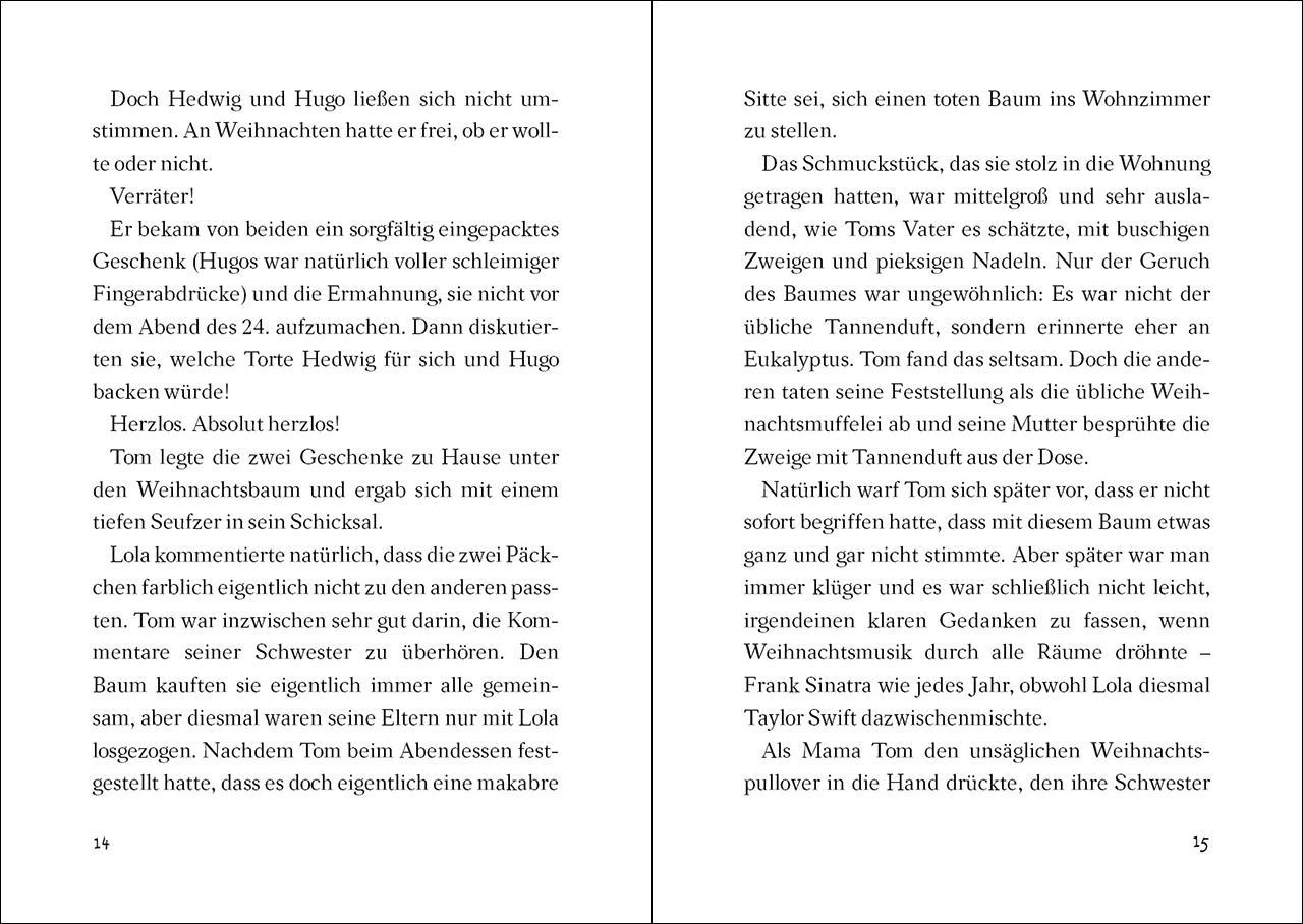 Beispielinhalt (Bild) Gespensterjäger und der Weihnachtsspuk (Band 5) - Mit 8 illustrierten Farbseiten