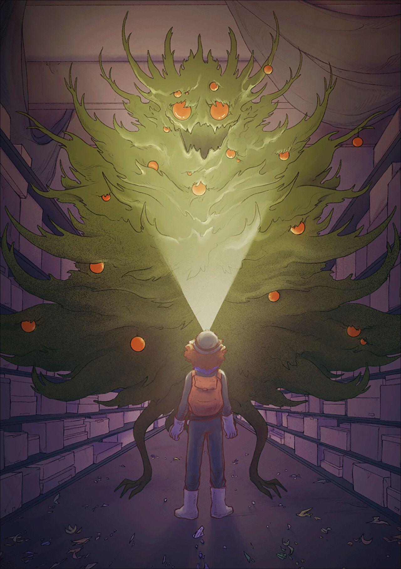 Beispielinhalt (Bild) Gespensterjäger und der Weihnachtsspuk (Band 5) - Mit 8 illustrierten Farbseiten