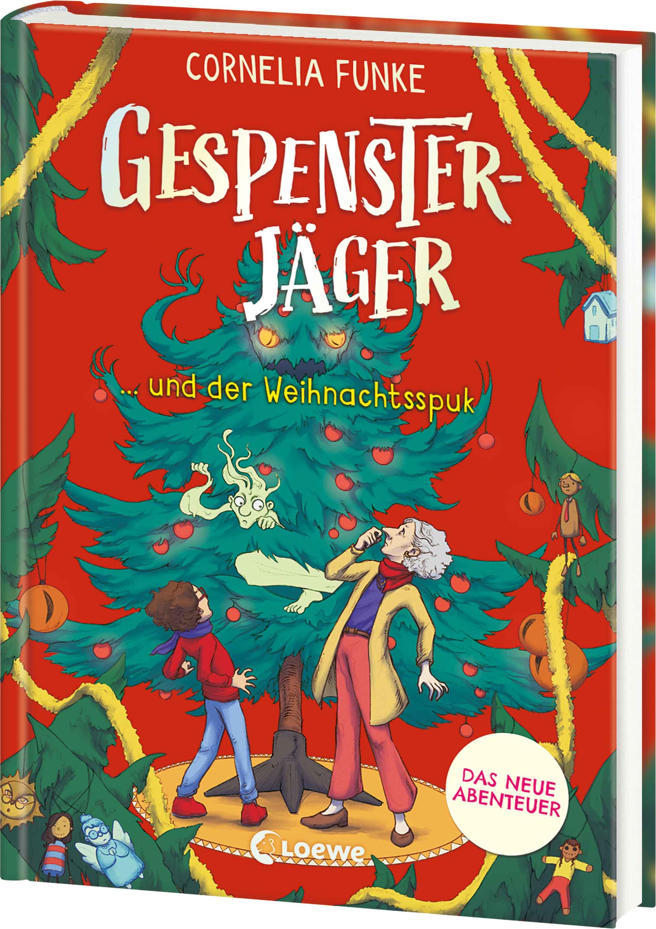 Vorderes Coverbild Gespensterjäger und der Weihnachtsspuk (Band 5) - Mit 8 illustrierten Farbseiten
