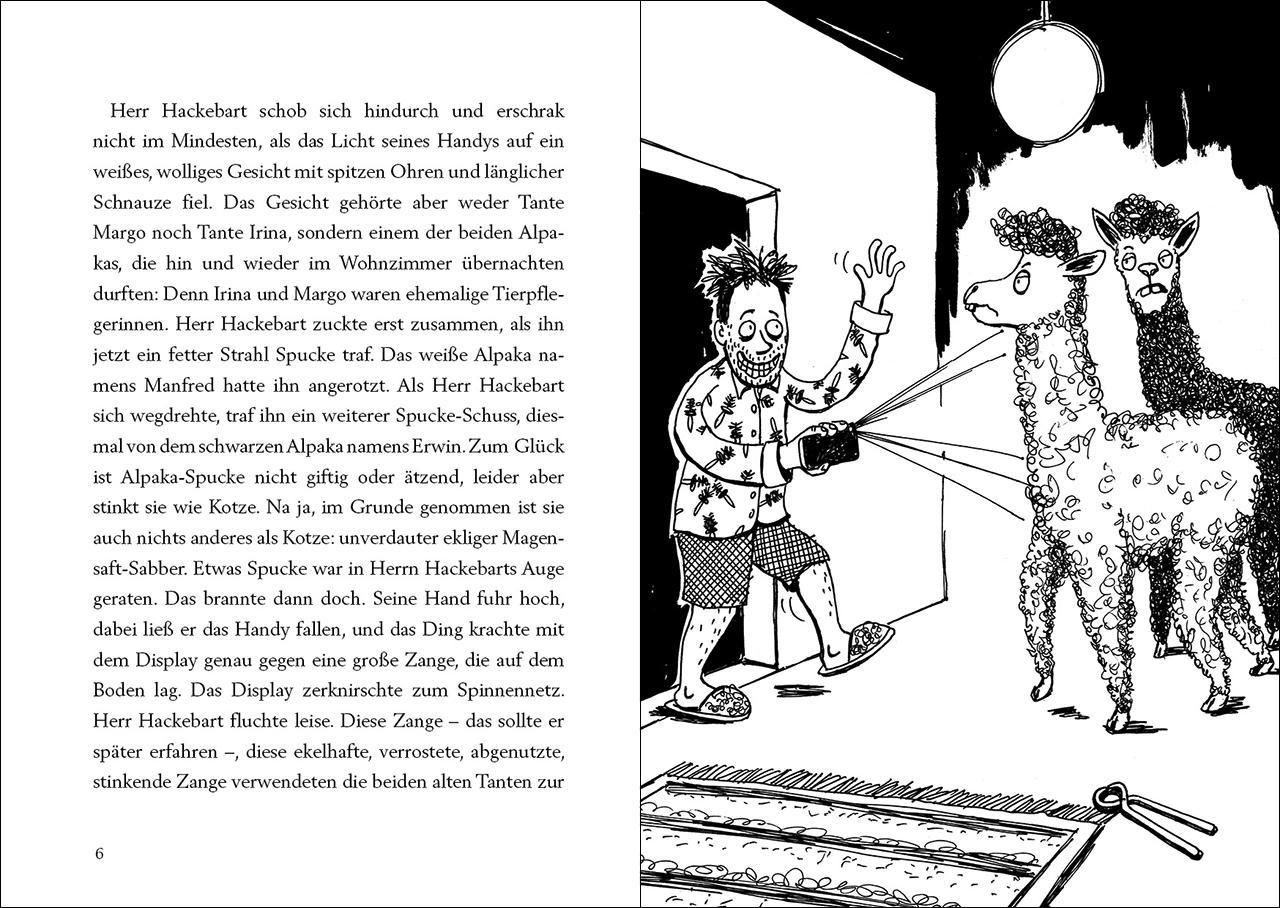 Beispielinhalt (Bild) Crazy Family (Band 4) - Die Hackebarts drehen durch