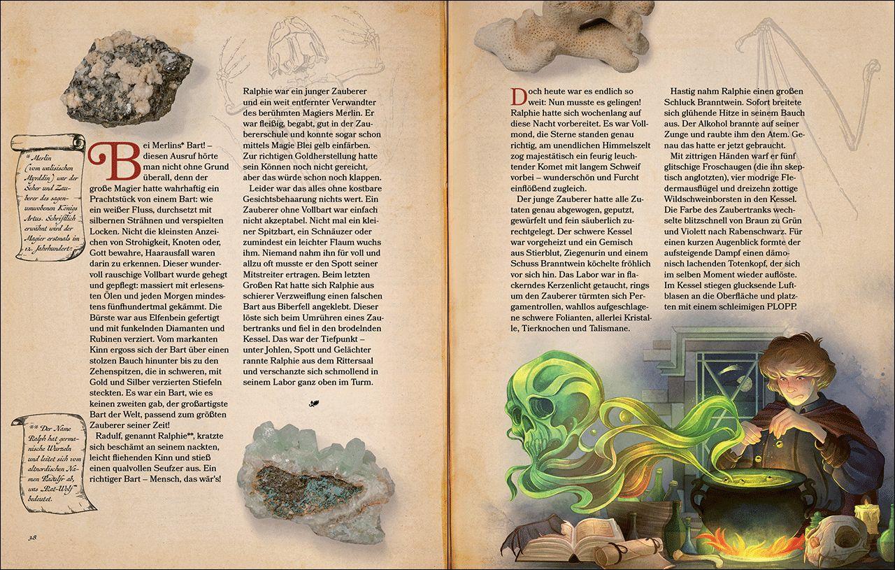 Beispielinhalt (Bild) Zauberstäbe und ihre Geheimnisse