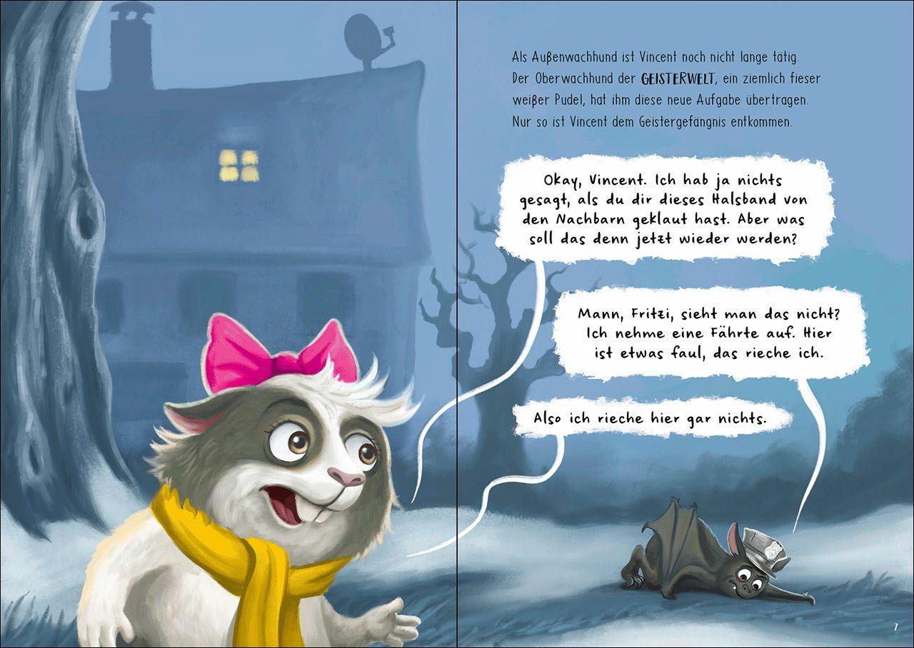 Beispielinhalt (Bild) Vincent jagt das Phantom (Band 5)
